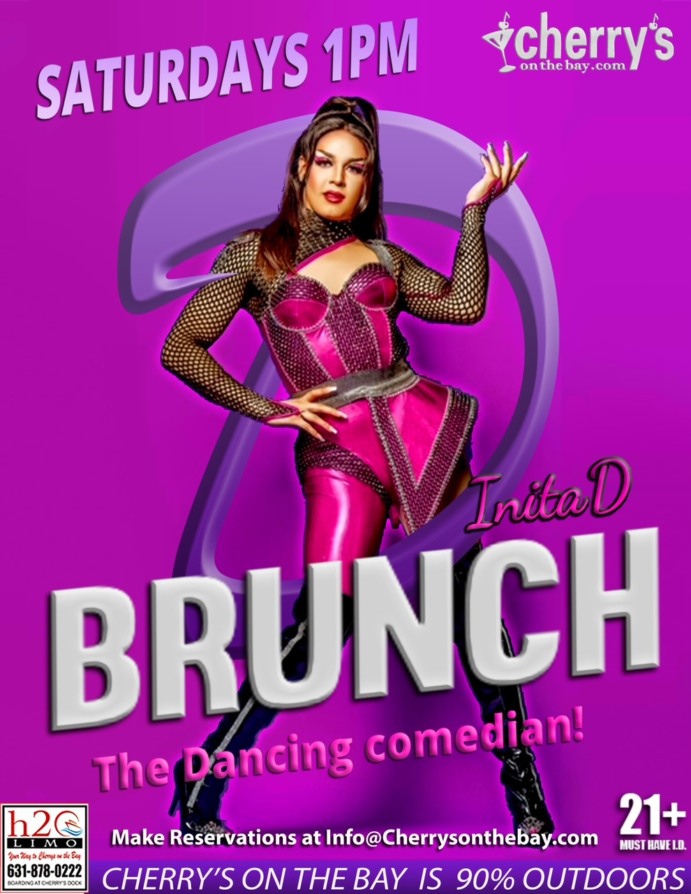 D-Brunch Saturday 1PM Cherry's on the Bay