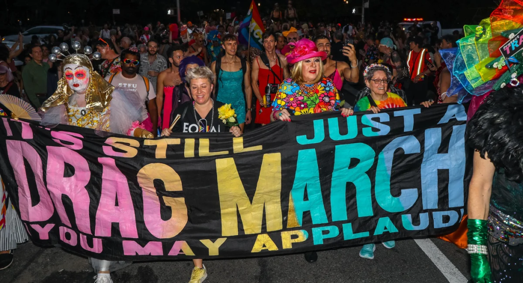 The 28th annual Drag March, June 2022.
